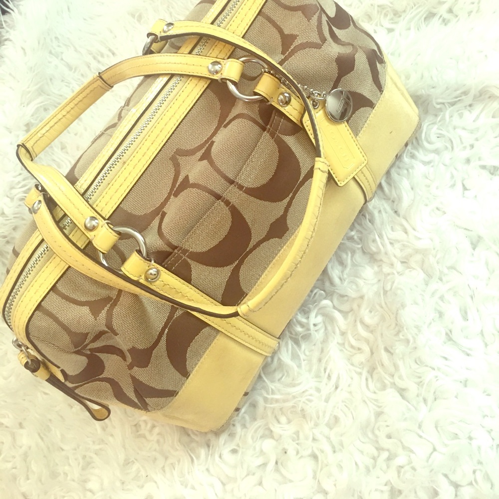 Coach hand bag